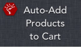 Auto-Add Products to Cart