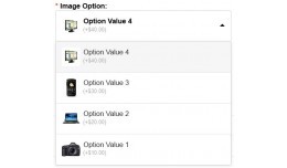 Product Image Option DropDown for OpenCart 3