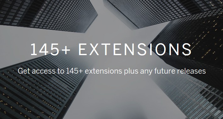 145+ EXTENSIONS PACK