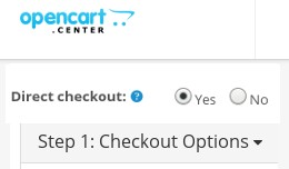 Sales order - Checkout proccess direct (without ..