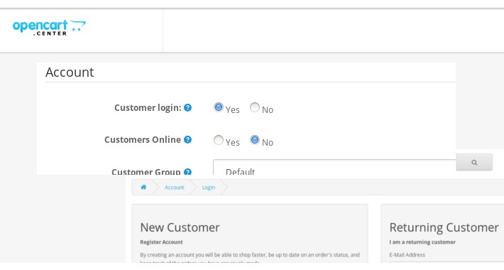 Customer Login