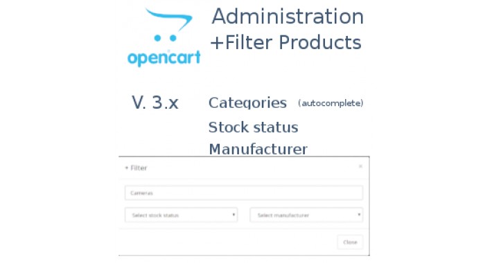 Filter products by category on administration side .v3