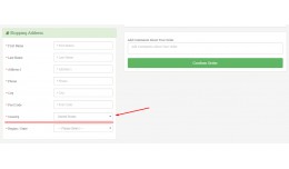 Autodetect delivery country