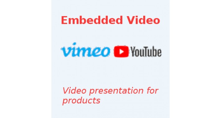 Display a video presentation of your product using the embedded