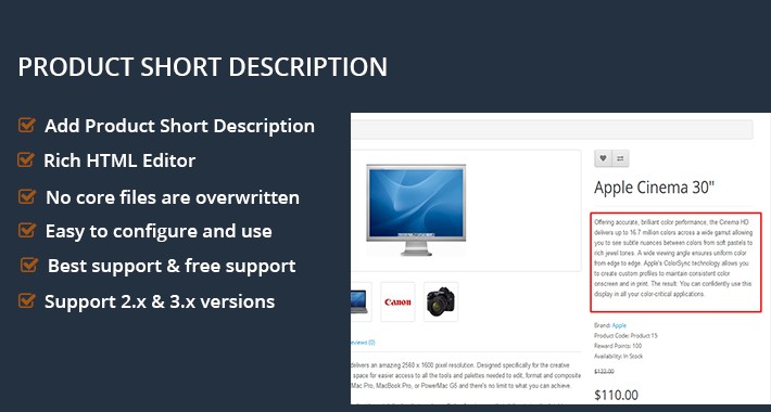 Product Short Description