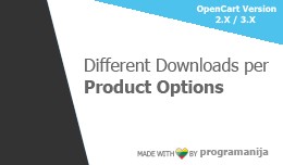 Different Downloads Per Product Options