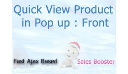 Quick View Product in Pop up : Front End