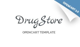 DrugStore Responsive Website Template 65548
