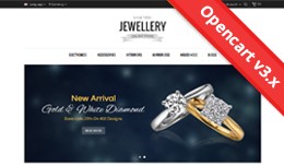 Jewellery Opencart Theme - OPCADD015