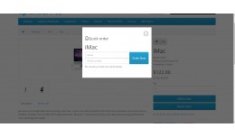 Quick order with 1-click