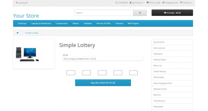 simple lottery