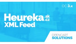 Heureka.sk / Heureka.cz XML Feed produktov pre O..