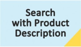 Search with Product Description