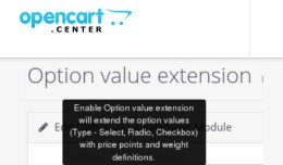 Option ext. - Central value control for price po..