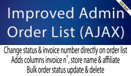 OC3 - Improved Admin Order List
