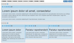 Grid Twig Bootstrap to HTML Content