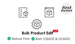 Bulk Product Edit