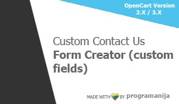 Custom Contact Us Form Builder - Custom Fields