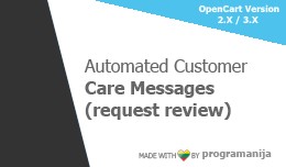 Automated Customer Care Messages(Request Review)