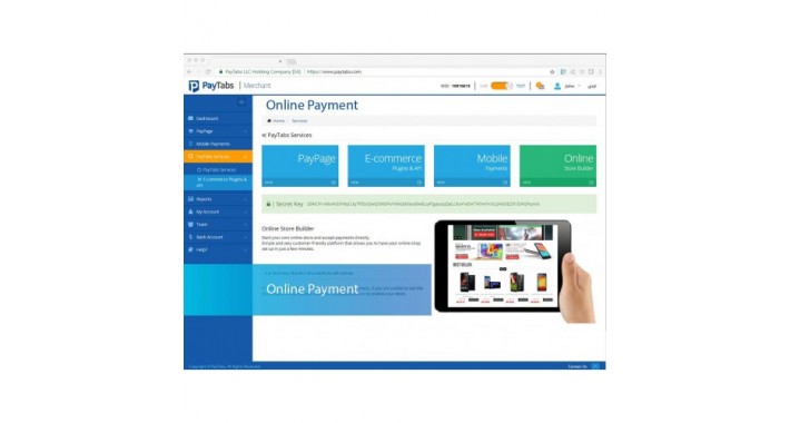 Paytabs Credit Card master OC_3.0.X