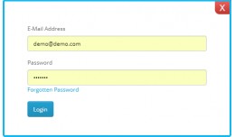 Simple Login Popup