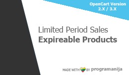 Limited Time Offer Sales / Expireable products