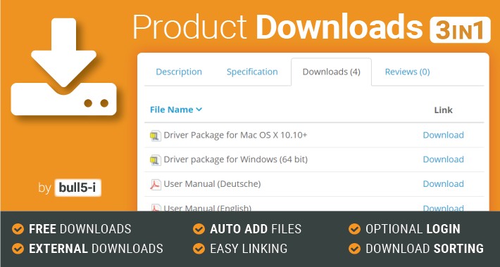 Product Downloads (3in1)