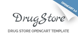 DrugStore OpenCart 3.х Theme - 65548