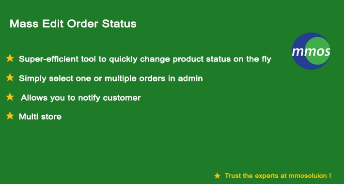 Mass Edit Order Status - Order Update Dashboard