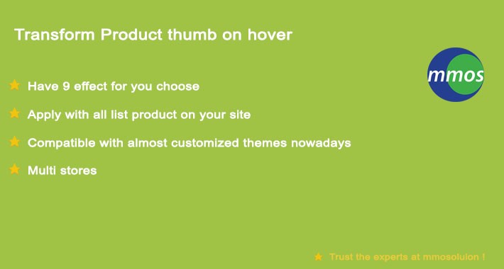 Transform Product thumb on hover