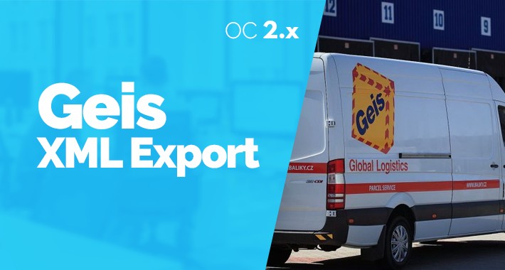 GEIS Export Expedicií SK / CZ  pre Opencart 2.x.x