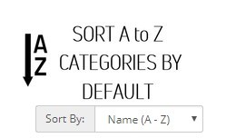 Sort Products in Categories Alphabetically (A to..