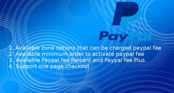 Paypal Fee for PayPal Payments Standard