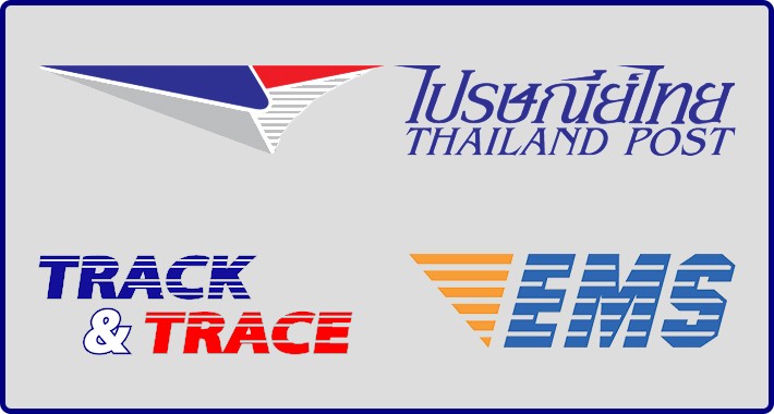 Ems track. Thailand Post. Ems Thailand Post. Thai Post. Thailand Post logo.