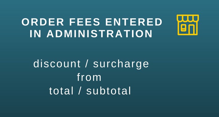 Order fees entered in administration