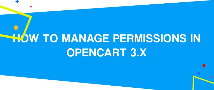 How to Manage Permissions in OpenCart 3.x