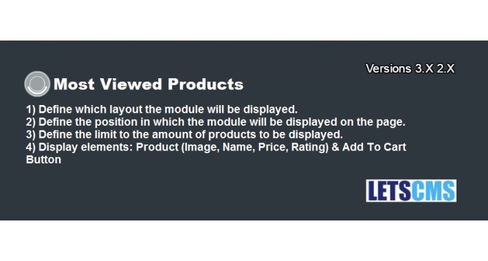 Most Viewed Products