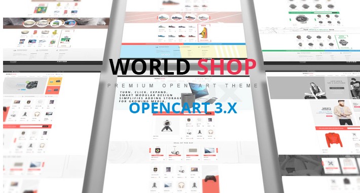 World Shop Premium Opencart 3.X
