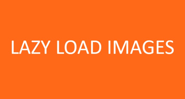 Lazy load img