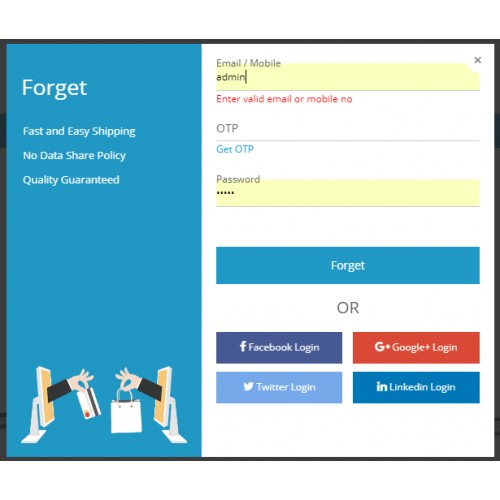 OpenCart AS Advance Login Pro (VQMOD)