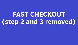 FAST CHECKOUT (step 2 and 3 removed)