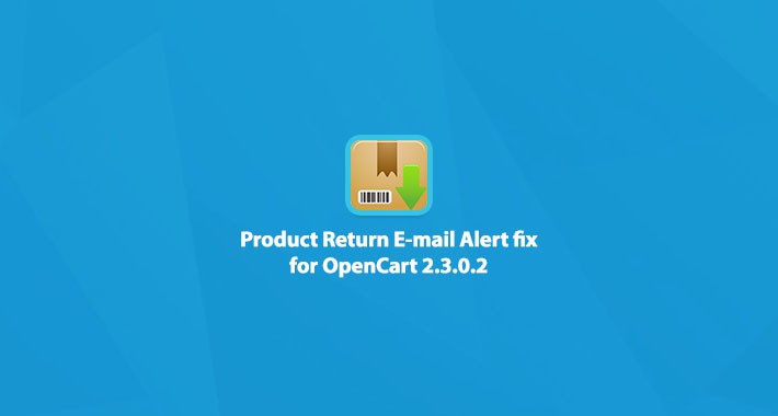 Product Return E-mail Alert / Visszáru értesítő E-mail