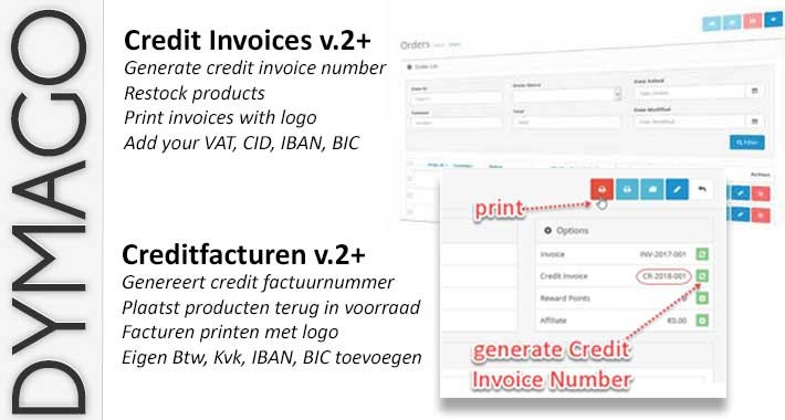 Credit Invoice v2 - Creditfactuur v2