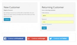 Opencart Social Login