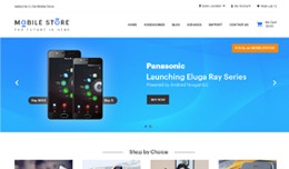 Mobile Store Opencart Responsive Template