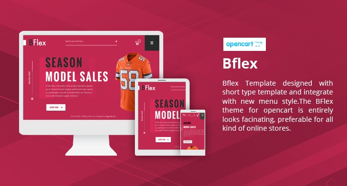 Bflex Opencart Responsive Template