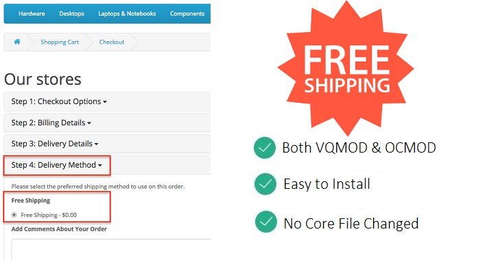 Hide Other Shipping Methods if Free Shipping is Available