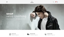 Retro  Opencart Responsive Template