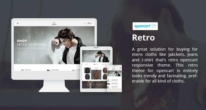 Retro  Opencart Responsive Template