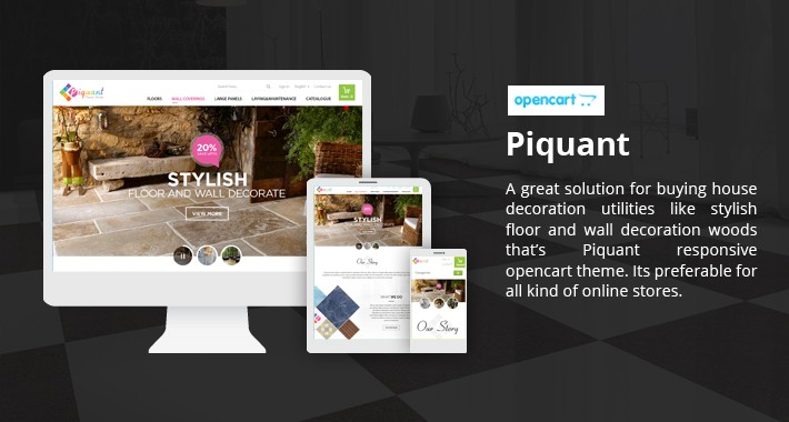 Piquant Opencart Responsive Template